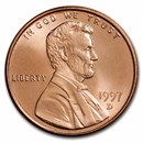 1997-D Lincoln Cent BU (Red)
