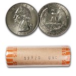1997-D Washington Quarter 40-Coin Roll BU