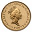 1997 Great Britain 4-Coin Gold Britannia Proof Set (w/Box & COA)
