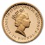 1997 Great Britain 4-Coin Gold Britannia Proof Set (w/Box & COA)