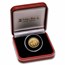 1997 Isle of Man 1/25 oz Gold Composer and Poet Thomas Moore