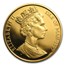 1997 Isle of Man 1 oz Gold Longhaired Smoke Cat BU