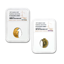 1997 Kiribati/Samoa 2-coin Gold $50 Proof Set PF-70 NGC 1997 Kiribati/Samoa 2-coin Gold $50 Proof Set PF-70 NGC