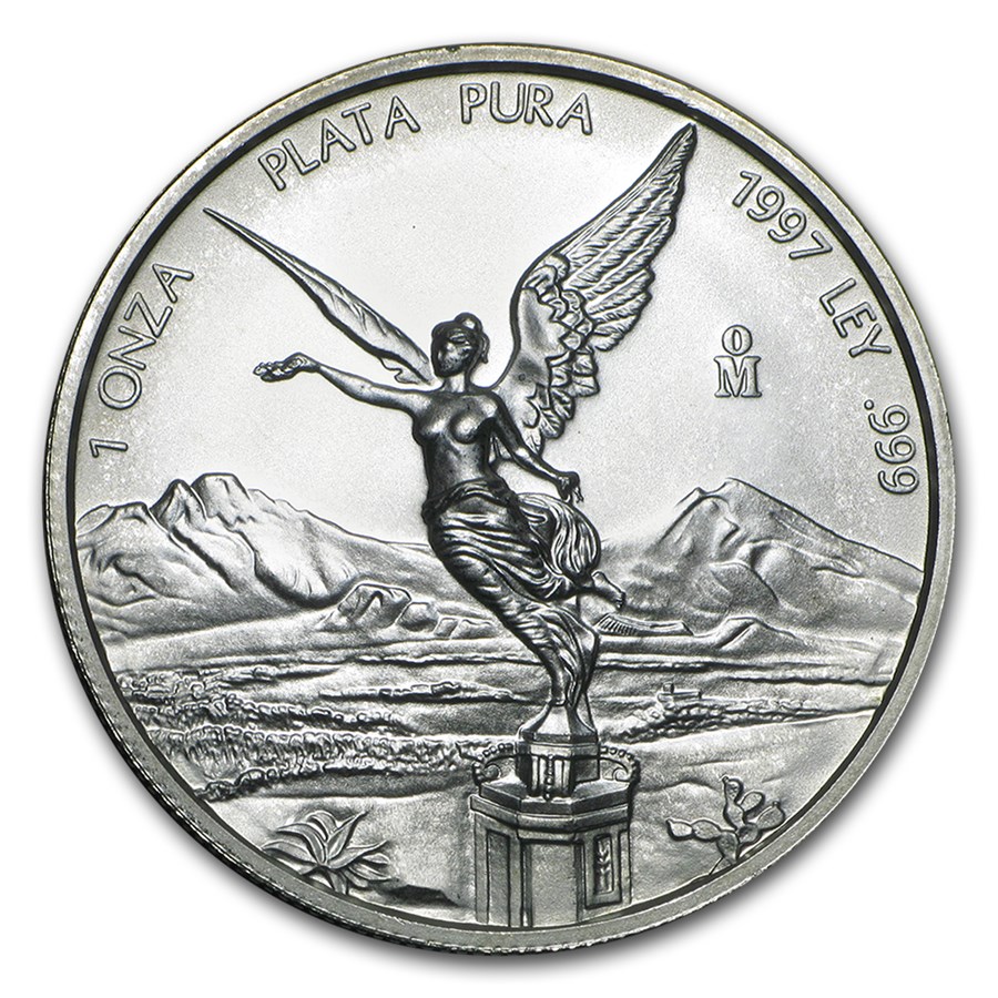 1997 Mexico 1 oz Silver Libertad BU