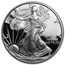 1997-P 1 oz Proof American Silver Eagle (w/Box & COA)