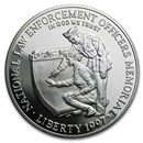 1997-P Law Enforcement $1 Silver Commem Proof (Capsule Only)