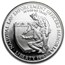 1997-P Law Enforcement $1 Silver Commem Proof (w/Box & COA)