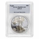 1997-P Proof American Silver Eagle PR-69 PCGS
