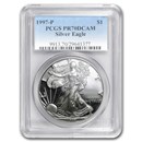 1997-P Proof American Silver Eagle PR-70 PCGS