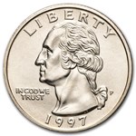 1997-P Washington Quarter 40-Coin Roll BU