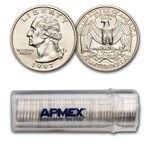 1997-P Washington Quarter 40-Coin Roll BU