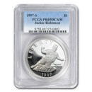 1997-S Jackie Robinson $1 Silver Commem PR-69 PCGS