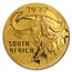 1997 South Africa 1 oz Proof Gold Natura 100 Rand Buffalo