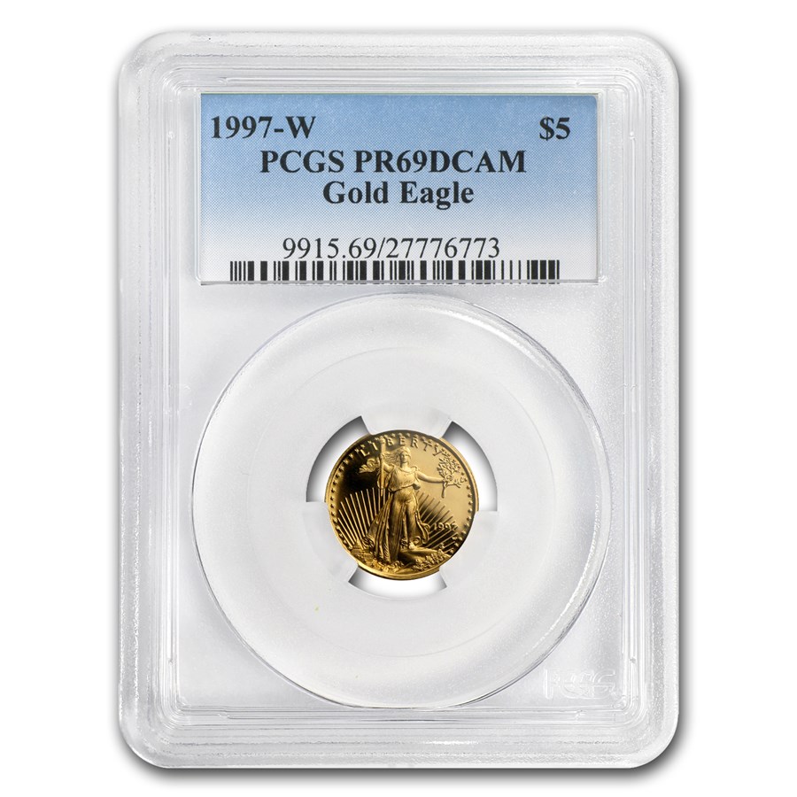 1997-W 1/10 oz Proof American Gold Eagle PR-69 PCGS