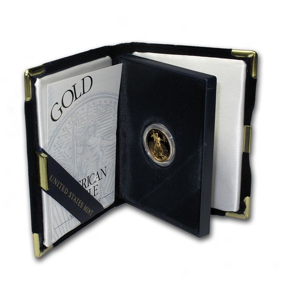 1997-W 1/10 oz Proof American Gold Eagle (w/Box & COA) 1997-W 1/10 oz Proof American Gold Eagle (w/Box & COA)