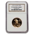 1997-W 1/2 oz Proof American Gold Eagle PF-70 UCAM NGC