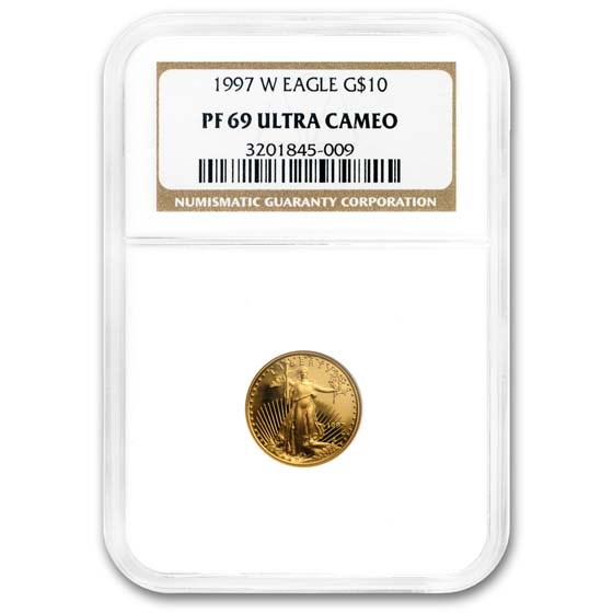 1997-W 1/4 oz Proof American Gold Eagle PF-69 NGC