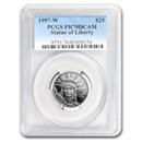 1997-W 1/4 oz Proof American Platinum Eagle PR-70 DCAM PCGS