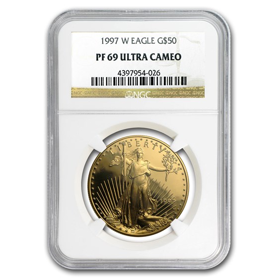 1997-W 1 oz Proof American Gold Eagle PF-69 NGC