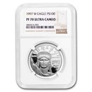 1997-W 1 oz Proof American Platinum Eagle PF-70 UCAM NGC