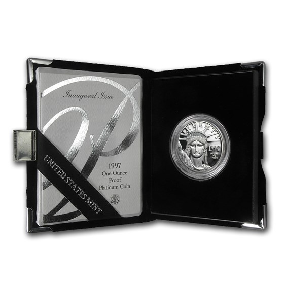 1997-W 1 oz Proof Platinum American Eagle (w/Box & COA) 1997-W 1 oz Proof Platinum American Eagle (w/Box & COA)