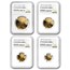 1997-W 4-Coin Proof American Gold Eagle Set PF-70 NGC
