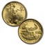 1997-W 4-Coin Proof American Gold Eagle Set (w/Box & COA)