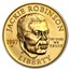 1997-W Gold $5 Commem Jackie Robinson BU (w/Box & COA)