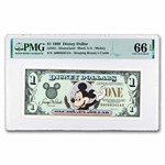 1998 $1.00 (AA) Waving Mickey CU-66 EPQ PMG (DIS#53)