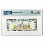 1998 $1.00 (AA) Waving Mickey CU-66 EPQ PMG (DIS#53)