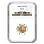 1998 1/10 oz American Gold Eagle MS-69 NGC