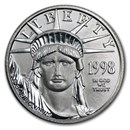 1998 1/4 oz American Platinum Eagle BU