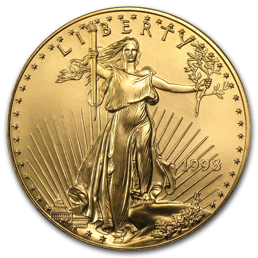 1998 1 oz American Gold Eagle BU
