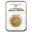 1998 1 oz Gold Lunar Year of the Tiger MS-70 NGC (Series 1)