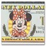 1998 $10.00 (AA) Smiling Minnie AU (DIS#55)