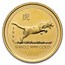 1998 Australia 1/10 oz Gold Lunar Tiger BU (Abrasions)