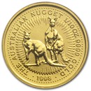 1998 Australia 1/10 oz Gold Nugget