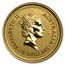 1998 Australia 1/20 oz Gold Lunar Tiger BU (Series I)