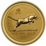 1998 Australia 1 oz Gold Lunar Tiger BU (Series I)