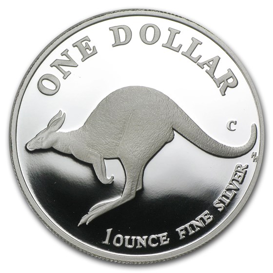 1998 Australia 1 oz Proof Silver Kangaroo (w/Box & COA) 1998 Australia 1 oz Proof Silver Kangaroo (w/Box & COA)