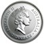 1998 Australia 2 oz Silver Kookaburra BU