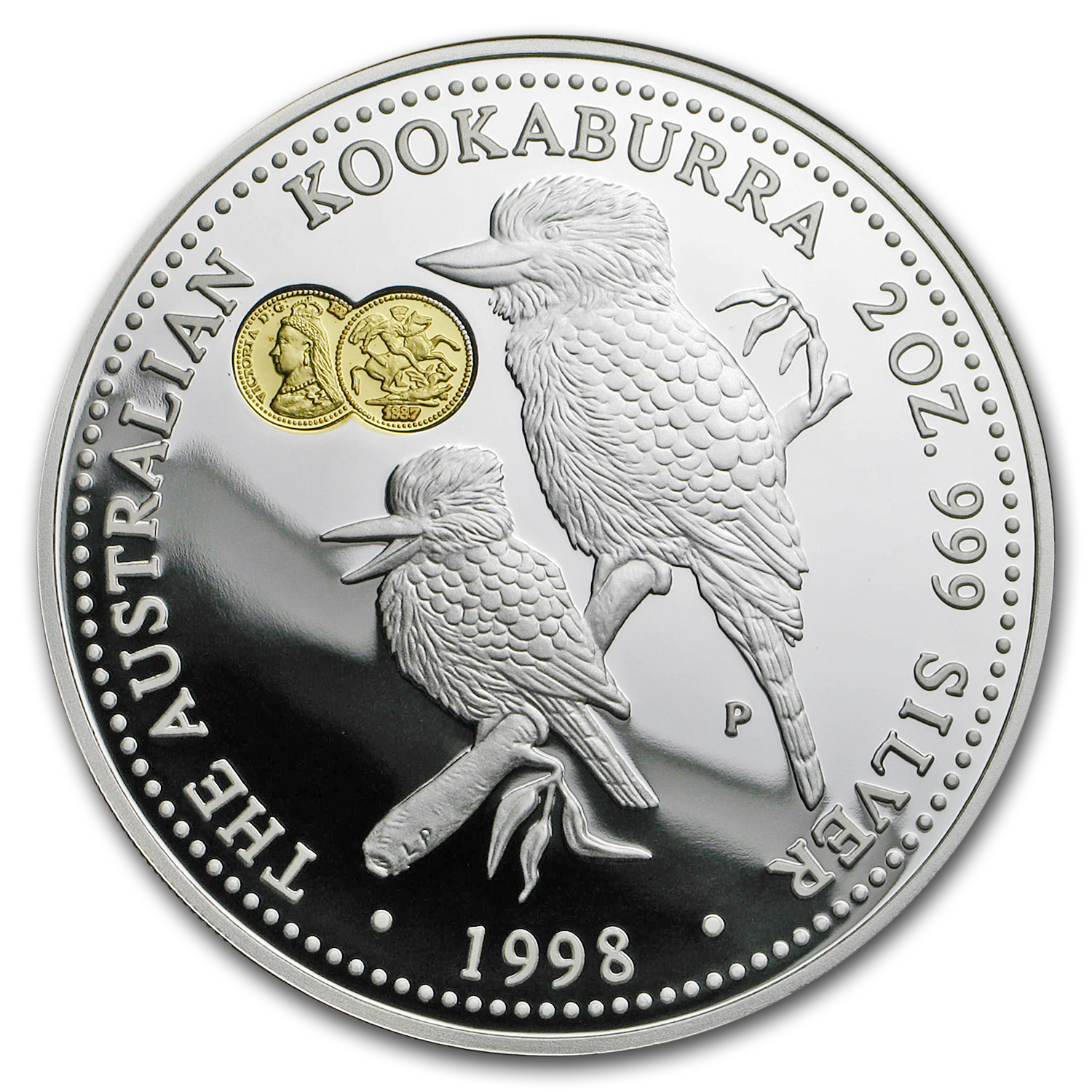 Buy 1998 Australia 2 oz Silver Kookaburra PF (Jubilee Privy) | APMEX