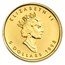 1998 Canada 1/10 oz Gold Maple Leaf BU (Family of Eagles Privy)