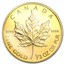 1998 Canada 1/2 oz Gold Maple Leaf BU