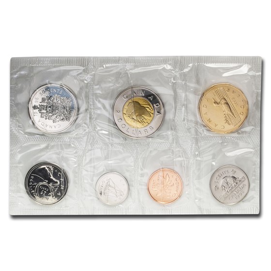 1998 Canada 7-Coin Proof Like Set 1998 Canada 7-Coin Proof Like Set