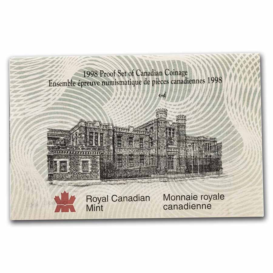 Buy 1998 Canada 8-Coin Silver Proof Set (RCMP 125th
