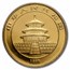 1998 China 1/2 oz Gold Panda Small Date MS-68 PCGS