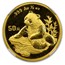 1998 China 1/2 oz Gold Panda Small Date MS-69 NGC