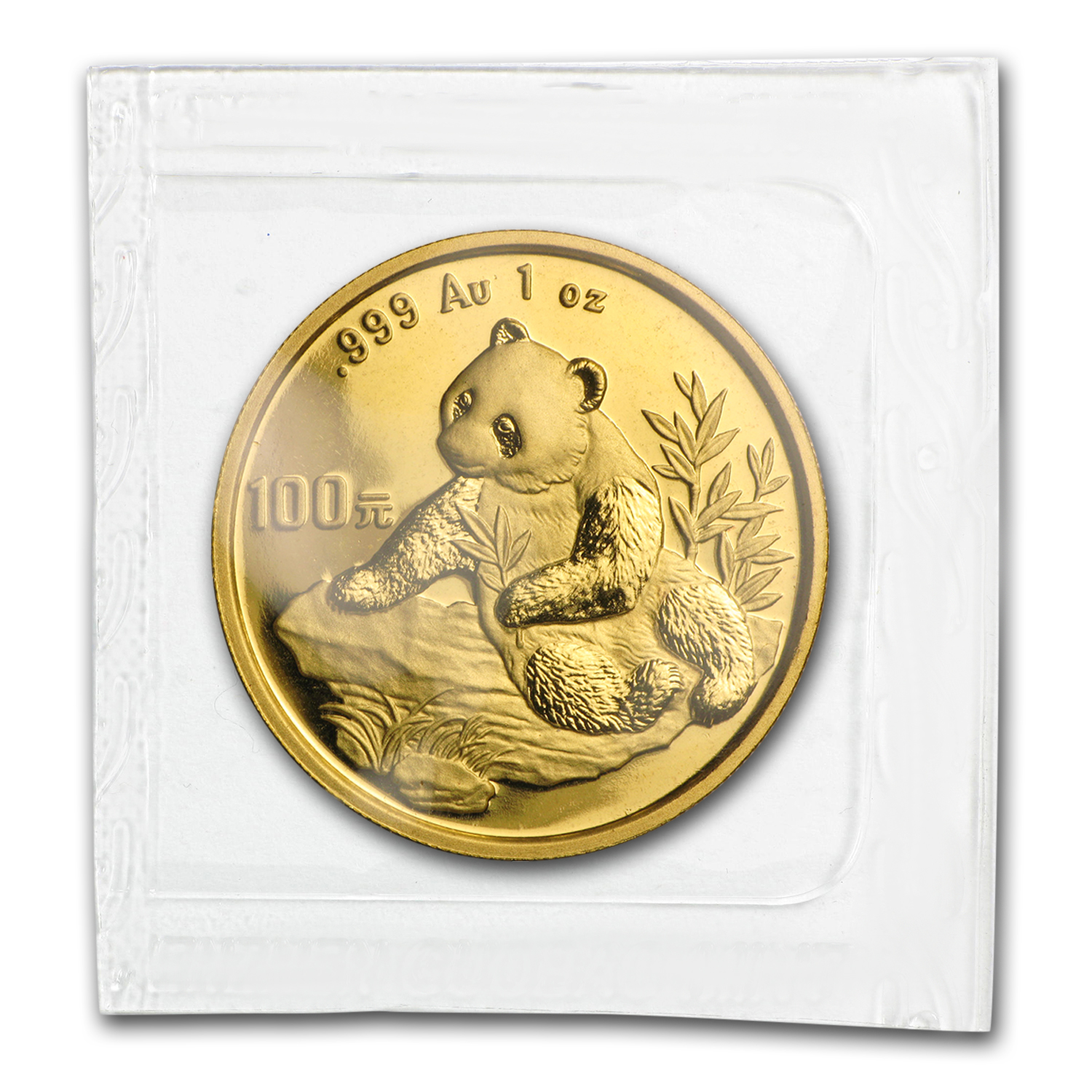 希少1998中国カラーパンダ1/2oz,1oz Buy 1998 Chinese 1 oz Gold Panda Small Date BU (Sealed) | APMEX