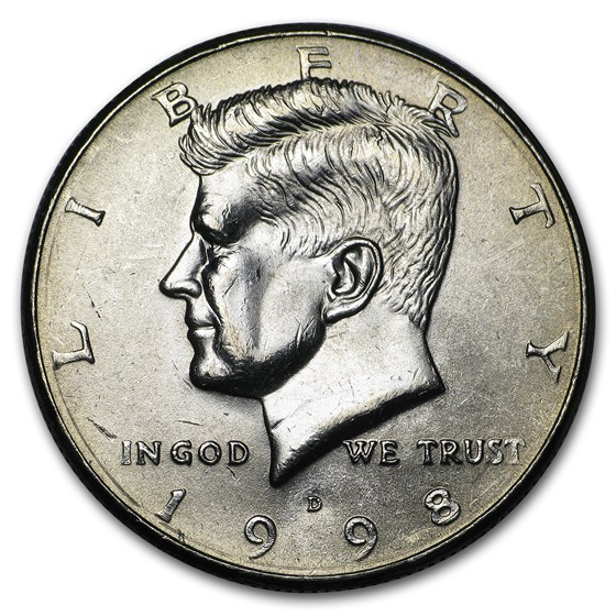 1998-D Kennedy Half Dollar BU 1998-D Kennedy Half Dollar BU